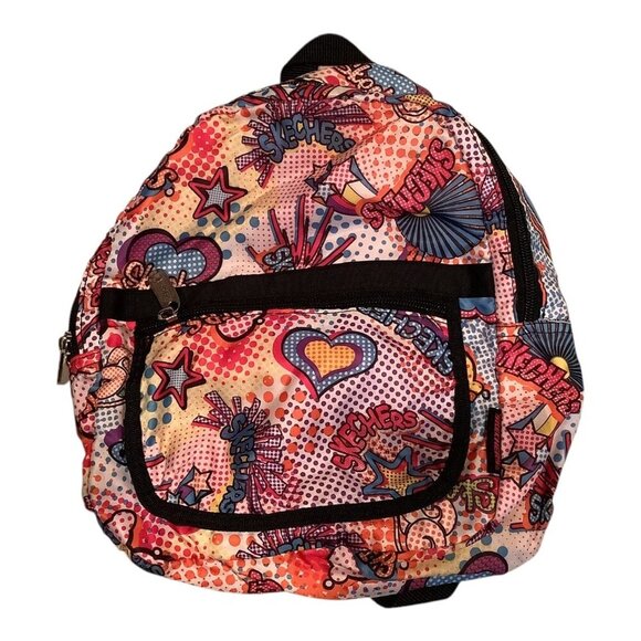 Skechers Kids Comic Pop Art Mini Backpack - Picture 1 of 11
